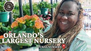 My Visit to Orlando's Largest Nursery| Garden Nursery Tour| Lukas Nursery