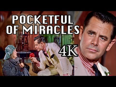 POCKETFUL OF MIRACLES! Free Full Movie in 4K Glenn Ford! Bette Davis! Ann-Margret! Peter Falk! WOW!