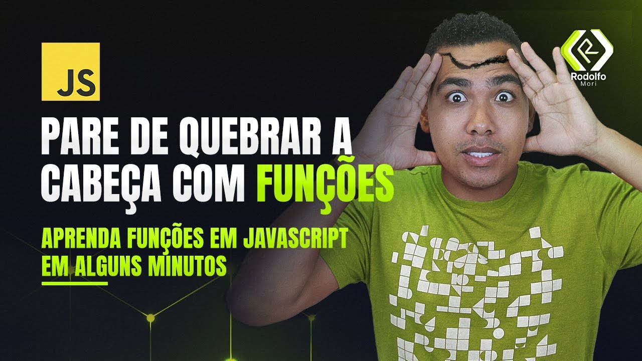 🔴APRENDA FUNÇÕES EM JAVASCRIPT EM ALGUNS MINUTOS