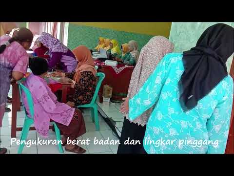 KEGIATAN PTM POSBINDU POSYANDU LANSIA DESA PURWODADI