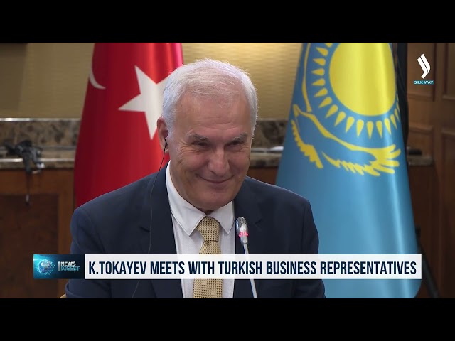 Kazakistan Devlet başkanı, Türk iş dünyası temsilcileriyle görüştü