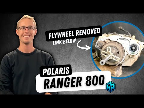 Polaris Ranger 800 - Flywheel Removed