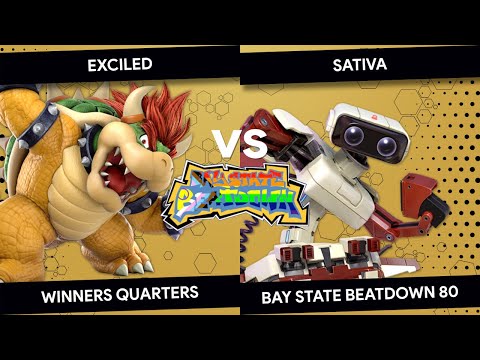 Bay State Beatdown 80 - Exciled (Bowser) vs Sativa (ROB) - Winners Quarters