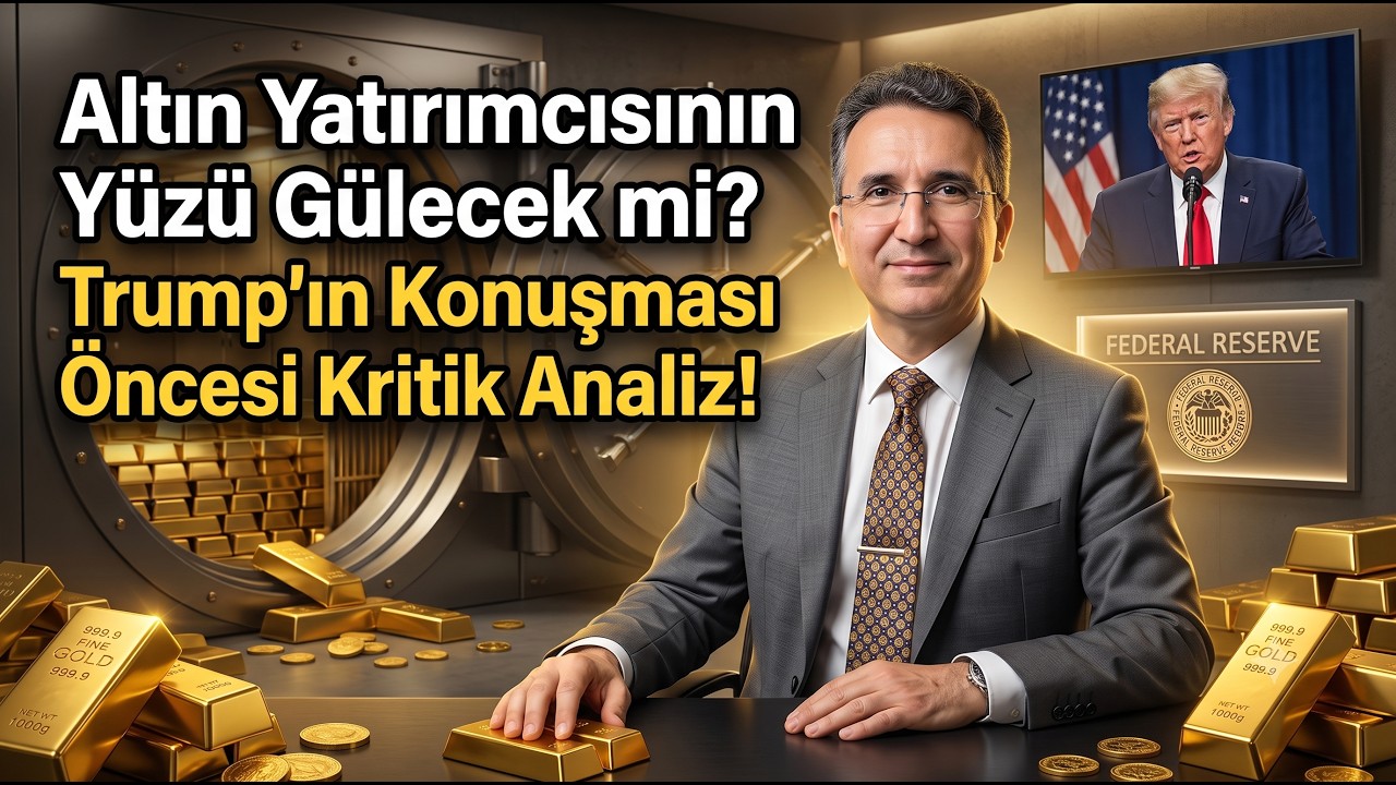 Altın Yatırımcısının Yüzü Gülecek mi? Trump'ın Konuşması Öncesi Kritik Analiz!
