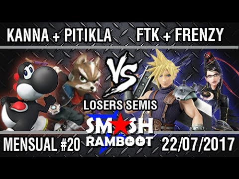 [SmashxRamboot #20] Kanna+El_Pitikla Vs. ForTseKe+Frenzy Losers Semis