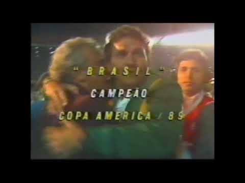 BRASIL 1 X 0 URUGUAI FINAL COPA AMERICA 1989 NARRAÇAO SILVIO LUIZ
