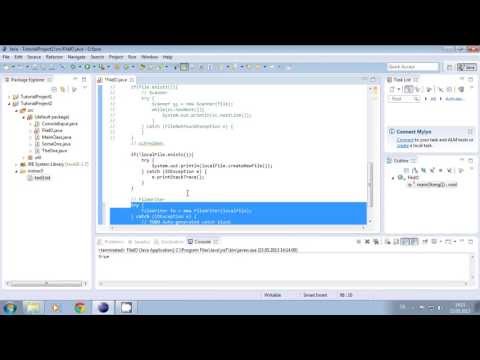 Programmieren Lernen für Anfänger - 15 - File IO Dateien lesen und schreiben - Java Tutorial