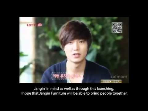 {ENG SUBS} Greeting Message for Jangin Furniture Launch in Lotte Home Shopping