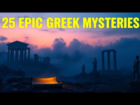Why These 25 ANCIENT GREEK Mysteries STILL Baffle Historians TODAY