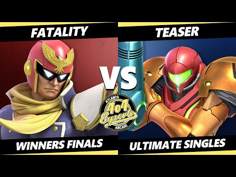 4o4 Smash Night 24 Winners Finals - Fatality (Captain Falcon) Vs. Teaser (Samus) SSBU Ultimate