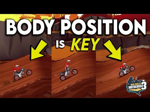Body Position is SO IMPORTANT in Mad Skills Motocross 3