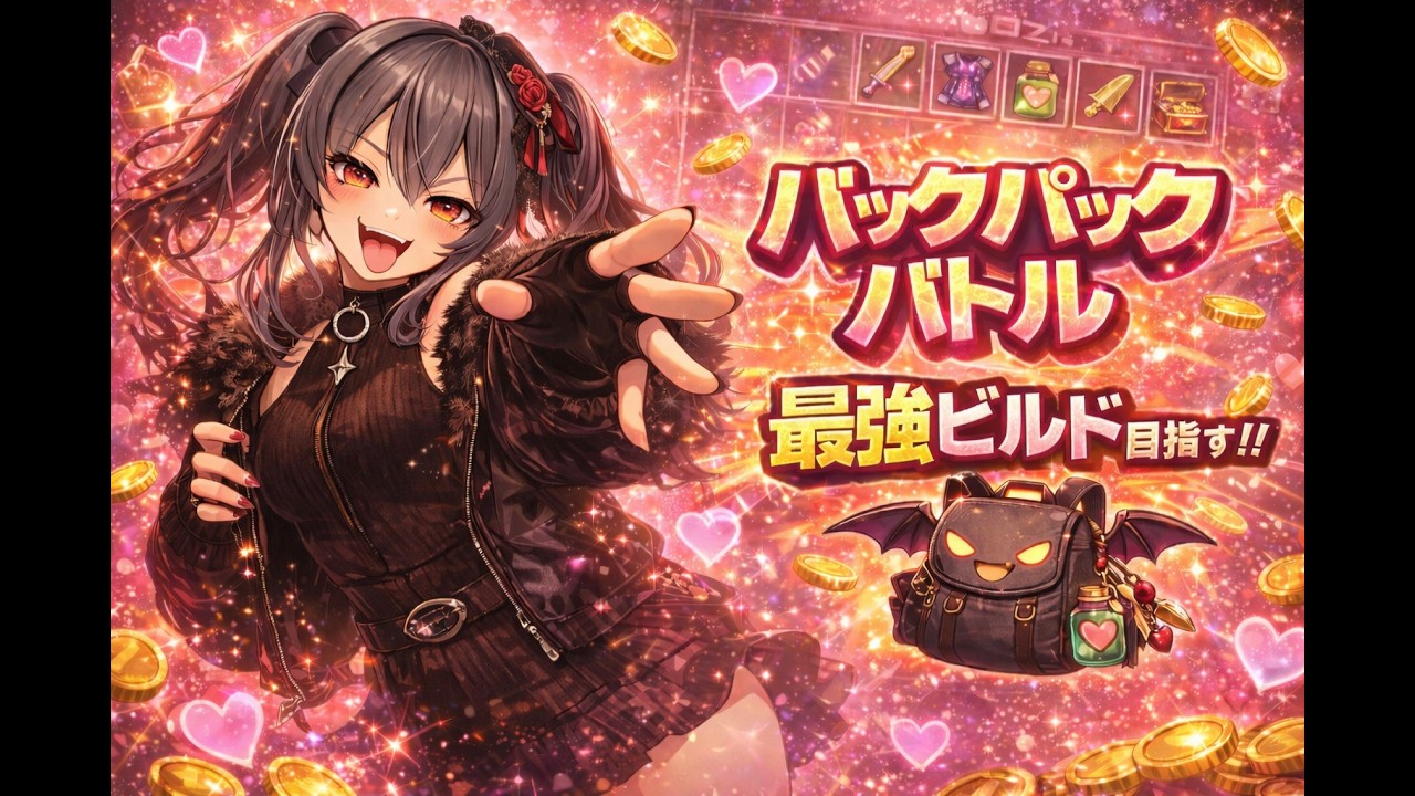 みんな大手配信に行ってるやろうからバックパックバトルしててもバレへんやろ‼️‼️
