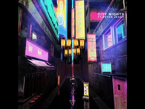 RetroBlue - City Nights (ft. Peter Jessy) (Lyric Video)