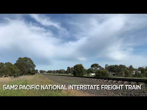 2AM5 pacific national freight train (28/9/2021)