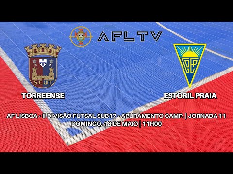 Torreense x Estoril Praia - AF Lisboa • II Divisão Futsal Sub17 • Apuramento Camp. | Jornada 11