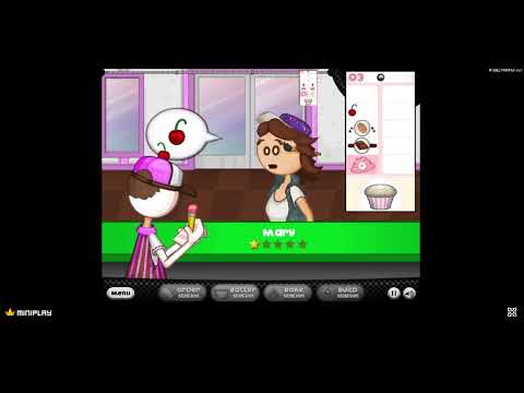 Papa's Cupcakeria Gameplay Walkthrough