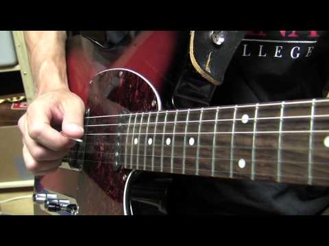 Chicken Picking Guitar Lick Brent Mason Style