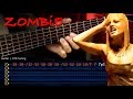 ZOMBIE The Cranberries Guitar Tutorial TABS Cover Guitarra Christianvib