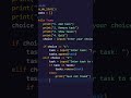 Todo List App In 15sec Using Python Python Projects For Beginners Python Programming Coding