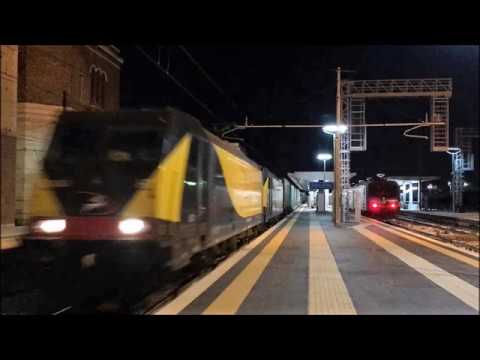 DOPPIA E483 di FT per TCS Bari Lamasinata-Melzo Scalo, in transito a Barletta!!