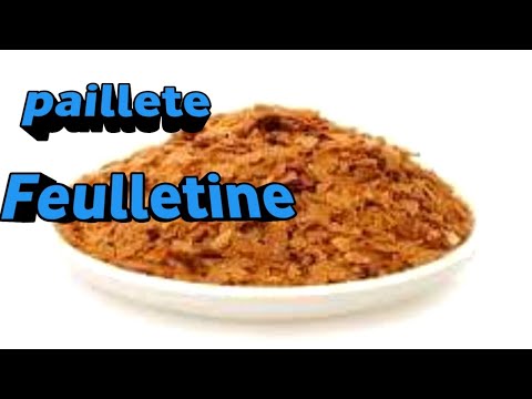 How To Make Pailleté Feuilletine in 5 Minute