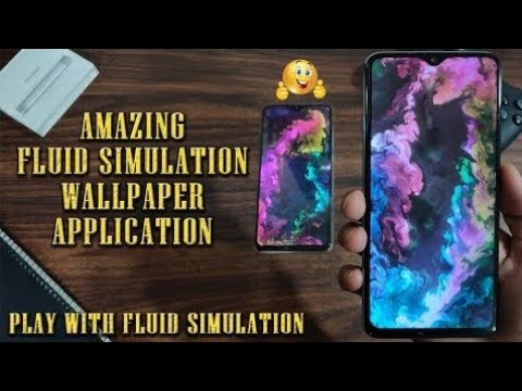 fluid simulation app wallpaper kaise lagaye lock screen  fluid simulation app wallpaper kaise lagaye
