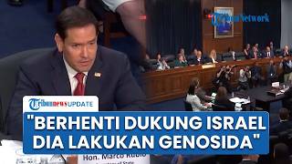 Detik-detik Menlu AS Diprotes saat Sidang Senat karena Dukung Genosida Israel, Langsung Terdiam