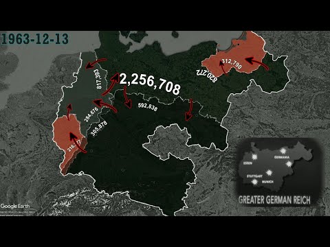 TNO Mapping - The German Civil War 1963 Everyday using Google Earth