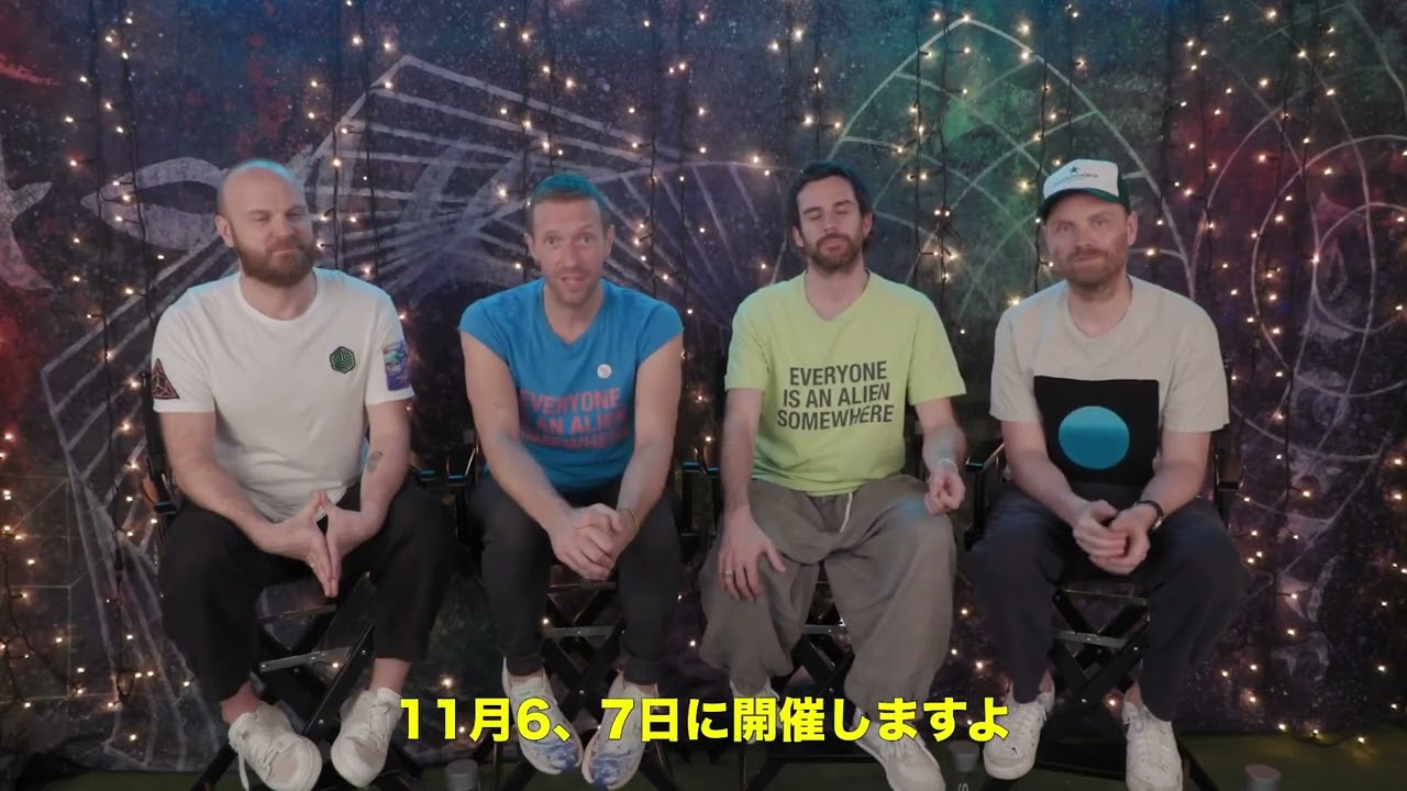 COLDPLAY | コールドプレイ来日公演 | 11/6（月）7（火）東京ドーム