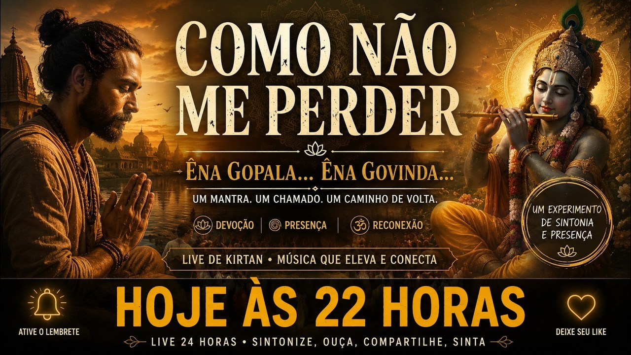 COMO NÃO ME PERDER - HOJE ÀS 22HS