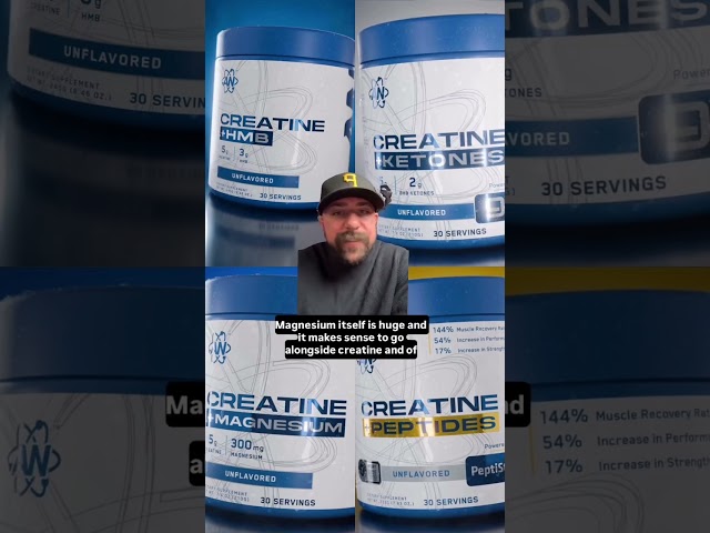 AN Supps Creatine Plus: Peptides, HMB, Magnesium, Ketones