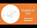 What Is Equation Of Time Theory And Application