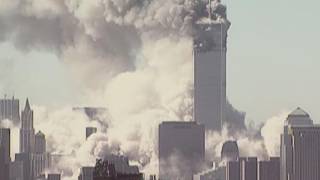 CNN on-air video after World Trade Center south tower collapses on 9/1
