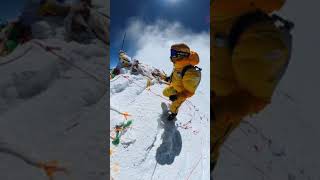 Mt. Everest : Situation at the top of the World   #shorts