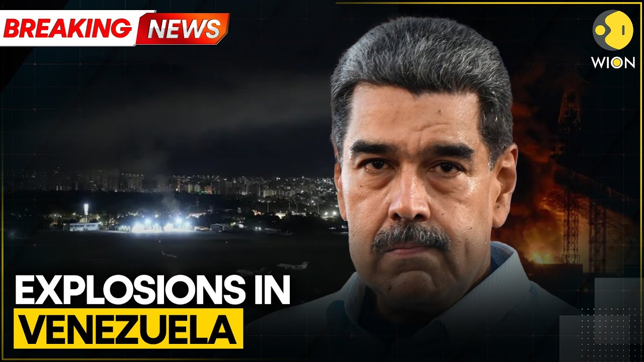 Venezuela Crisis: Caracas in Darkness: Power Outages Reported in Venezuelan Capital | WION BREAKING