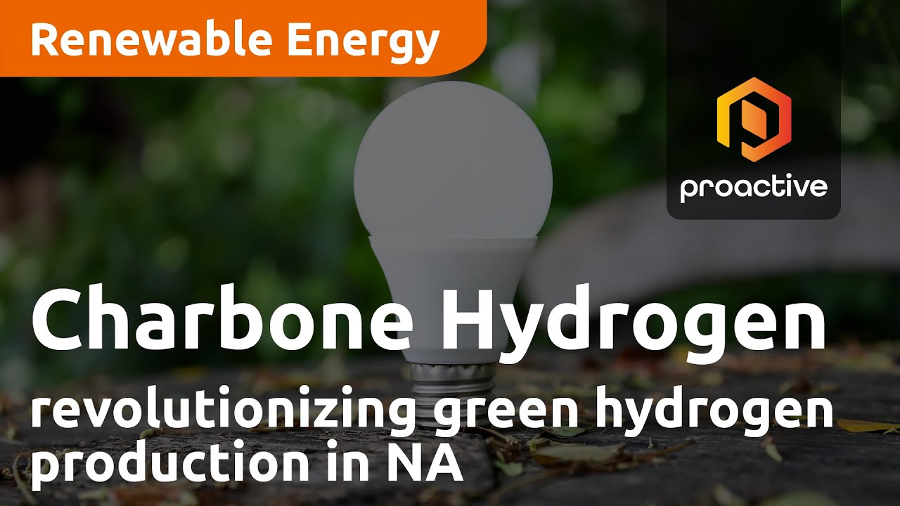 Charbone Hydrogen Corp looking to Revolutionize Green Hydrogen Production Across North America