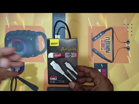 KDM KC-20 ULTRA DATA CABLE LIFE TIME WARRANTY 🤩 UNBOXING
