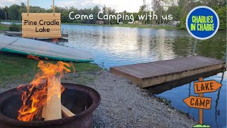 Pine Cradle Lake Campground Pennsylvania | Lakefront Camping | Lakeside Camping and Fishing