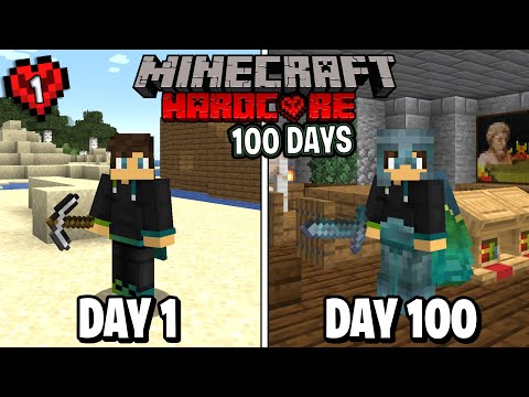 I Survived 100 Days in Minecraft Hardcore... Here's What Happened