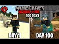 I Survived 100 Days in Minecraft Hardcore... Here's What Happened