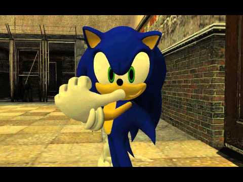 Sonic The Hedgehog Air Port Touching