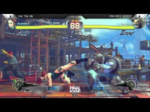 [FR 16 SSFIV AE] Get The Biz (Cammy) vs DM MCZ ZHIEEEP (Zangief)