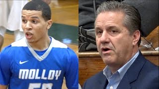 Molloy vs St. Pats with Coach Cal Watching! Cole Anthony, Nick Richards, Jordan Walker, Moses Brown