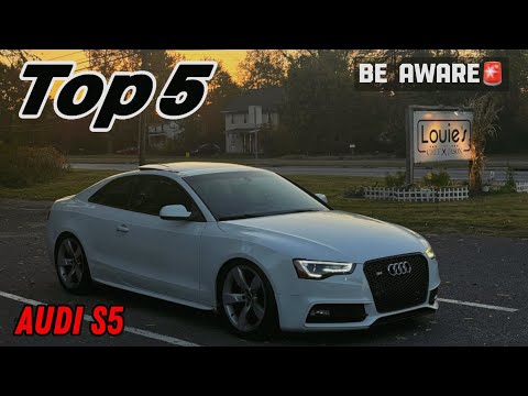 5 Things you MUST Know Before Buying a B8.5 Audi S4/S5
