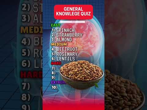 Trivia Quiz — Foods to Boost Your Brain Health 🧠🫵🤓🍓