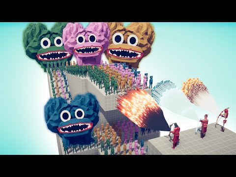 100x POPPY PLAYTIME + GIANTS vs 3x EVERY GOD - TABS | Totally Accurate Battle Simulator