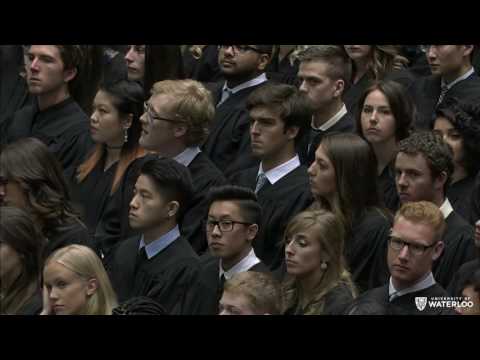 UWaterloo Spring 2016 Convocation - Environment
