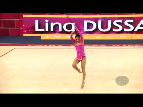 DUSSAN Lina (COL) - 2019 Rhythmic Worlds, Baku (AZE) - Qualifications Clubs