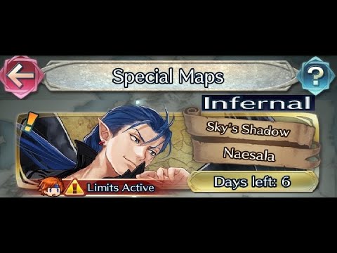 The battle with Limited unit : Vs. Naesala - Infernal (No dancer! with F2P units + SI and Seals)