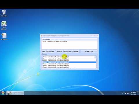 Excel Significant Digits (Figures) Software